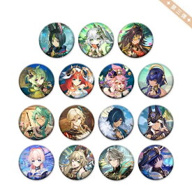 原神 公式グッズ 正規品 キャラクター 缶バッジ 第三弾 ナヒーダ ティナリ コレイ ニィロウ ドリー キャンディス ディシア カーヴェ セノ アルハイゼン 放浪者 スカラマシュ 白朮 ガイア