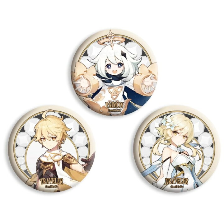 楽天市場】原神 公式グッズ 正規品 旅人 キャラクター 缶バッジ 旅人 