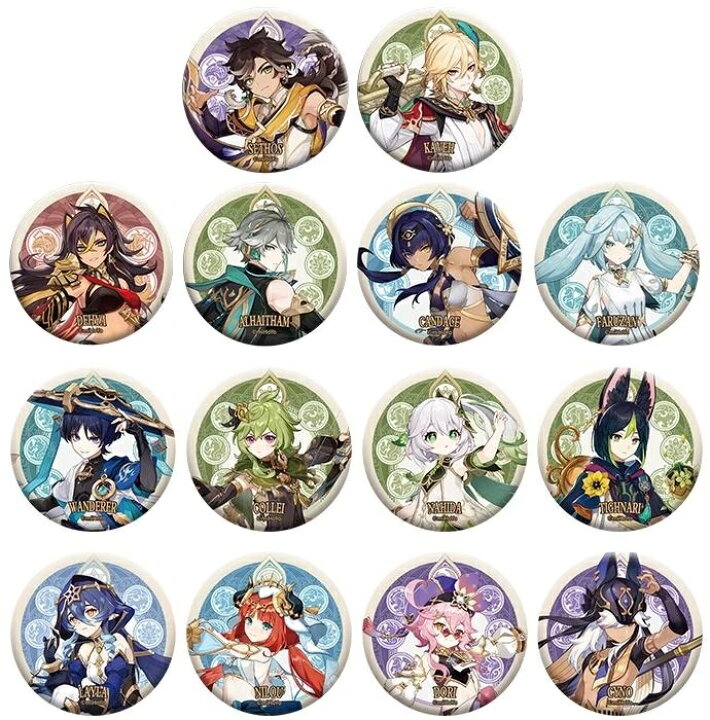楽天市場】原神 公式グッズ 正規品 スメール キャラクター 缶バッジ  