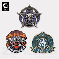ゼンレスゾーンゼロ ゼンゼロ ZZZ 公式グッズ 正規品 陣営 シリーズ 金属バッジ 第二弾 特務捜査班 カリ…