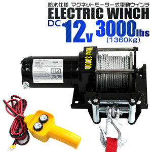 y5%OFFN[|z dEC` 12V 3000LBSi1360kgj d EC` It[h gbN SUV hdl dEB` DC12V  d zCXg グ@  ړ ^ グ   D 