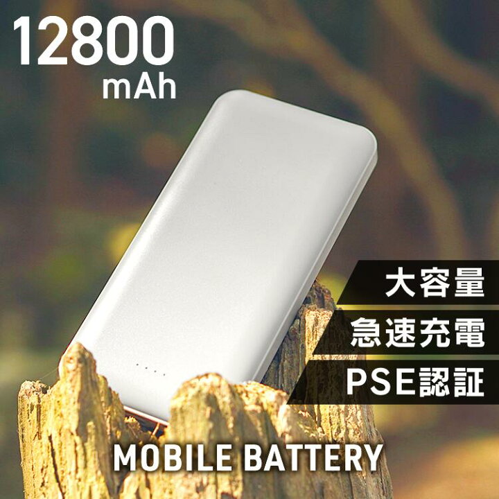 楽天市場】【最大10%OFFクーポン】 モバイルバッテリー 車中泊 