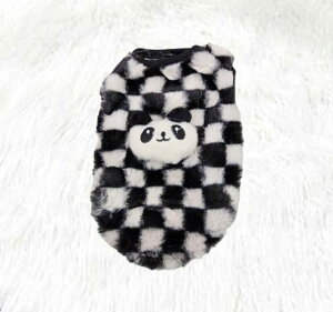 犬の服 ふわふわタンク パピー 子犬 極小 小さい ティーカップ 超小型犬 犬服 犬用 ボア 暖かい 柔らかい 軽い タンクトップ ペットウェア ドッグウェア 秋 冬 おしゃれ 可愛い 犬 ペット 冬