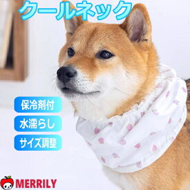 Solgra ネッククーラー 保冷剤付 ソルグラ いちご柄 フリル S M L 犬用 クールネック 犬 ひんやり クール ネック 涼しい 冷却 首巻き クールリング ポケット 小型犬 中型犬 おしゃれ かんたん カバー 散歩 暑さ対策 保冷 ジェル 熱中症対策