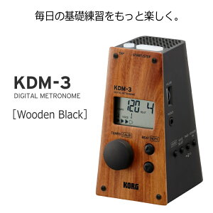 KORG ���g���m�[�� KDM-3-WDBK �E�b�h�u���b�N / �R���O �f�W�^�����g���m�[�� KDM3 Wooden Black