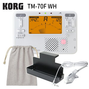 KORG`[i[gm[ TM-70F WH zCg + `[i[}CN CM-400 {ʑg[+ВP[X Zbg RO ty uo `[i[