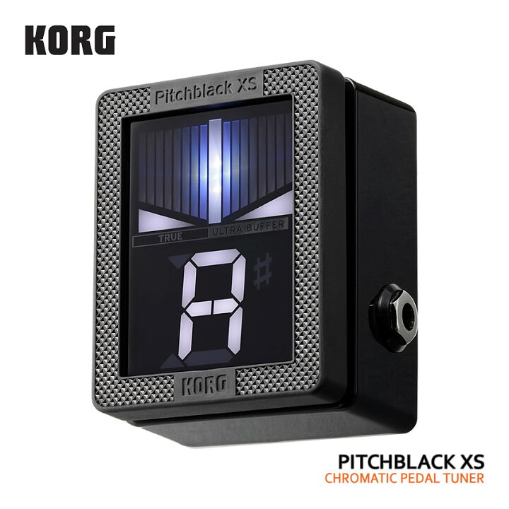 コルグ チューナー ギター用 KORG PITCHBLACK XS PB-XS ピッチブラック 
