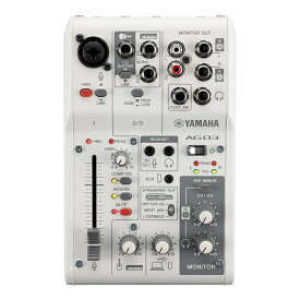 YAMAHA AG03mk2 W ホワイト USBミキサー
