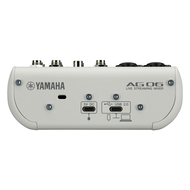 楽天市場】YAMAHA AG06mk2 W (リングライト付きマイクスタンド＋iPhone 