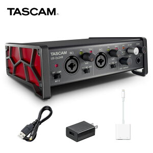 TASCAM US-2x2HR + Lightning�ϊ��A�_�v�^�[�Z�b�g