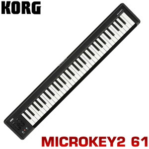 �y���ב҂����i�zKORG MIDI�L�[�{�[�h�@microkey2-61 �R���O�@�L�[�{�[�h�@61����(�y�_���[�q�t��/iPad�EiPhone�Ή�)