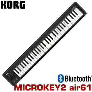 KORG / �R���O USB�E���C�����X���Ή� 61��MIDI�L�[�{�[�h microkey AIR 61(DTM/iPad��iPhone��)