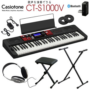 CASIO 61ՃL[{[h CT-S1000VuX^X^h+֎qt̐lCZbgvCasiotone JVIg[ Cu e