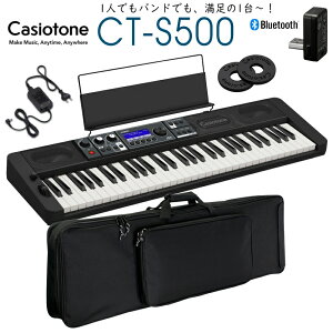 CASIO 61ՃL[{[h CT-S500uwP[XtvCasiotone JVIg[ DTM ȍ