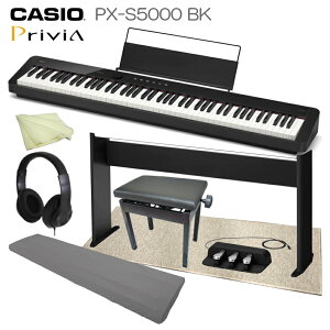 CASIO dqsAm Privia PX-S5000BK ubNu{ZbgAX^hA3{y_AV֎qAh}bgtv 88 fW^sAm JVI vBA