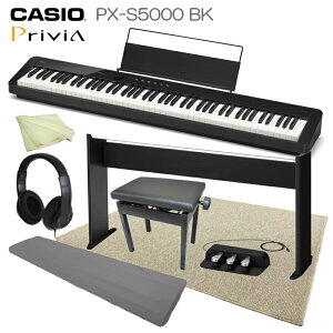 CASIO dqsAm Privia PX-S5000BK ubNu{ZbgAX^hA3{y_AV֎qAh}bgtv 88 fW^sAm JVI vBA