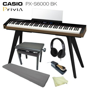 CASIO dqsAm Privia PX-S6000BK ubNu{ZbgAX^hAy_AV֎qtv88 fW^sAm JVI vBA