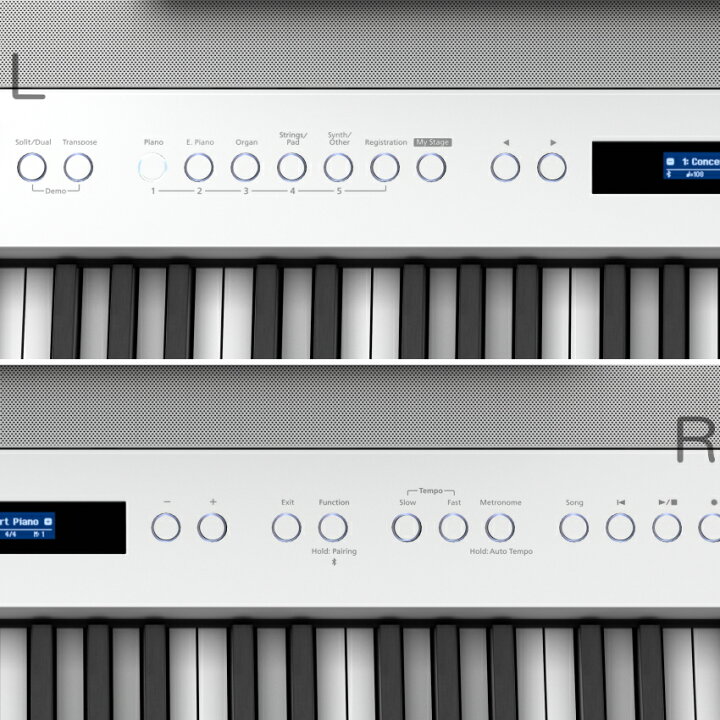 楽天市場】ローランド 電子ピアノ FP-60X ホワイト Roland 88鍵 