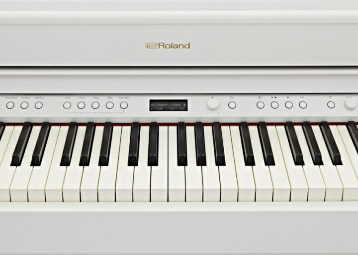 楽天市場】【運送・設置付】ローランド HP702 ホワイト「防音マット付 