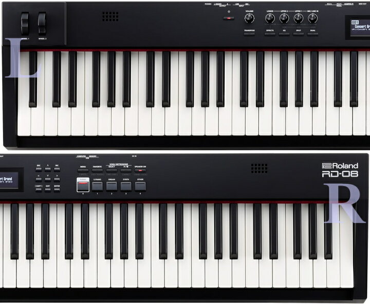楽天市場】ローランド 電子ピアノ(ステージピアノ) RD-08 「総重量14Kg 