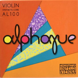 トマスティック バイオリン弦 アルファユ AL100 4/4サイズ セット「1弦E/2弦A/3弦D/4弦G」【メール便送料無料】
