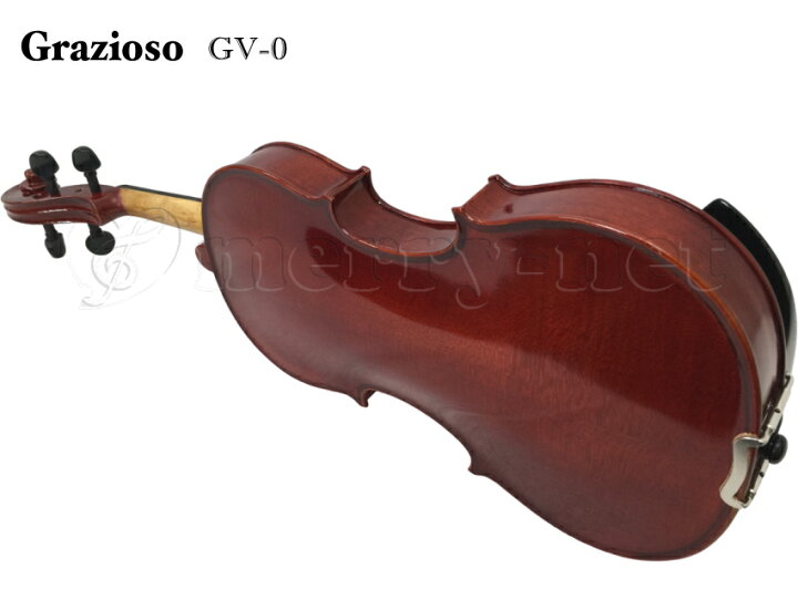 楽天市場】Grazioso 初心者向け バイオリン【調整後出荷】GV-0 4/4 