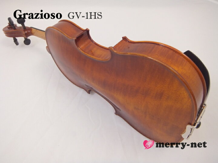 楽天市場】Grazioso GV-1HS 4/4 バイオリン 4点セット : 楽器のこと 