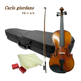 初心者向けバイオリン VS-1 4/4【5点set】カルロジョルダーノ VS1 身長145cm以上の方対象