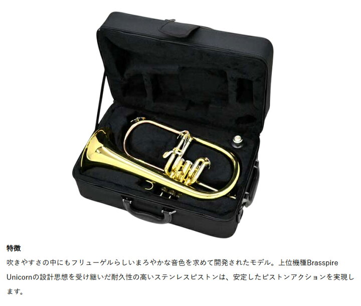 楽天市場】J.Michael フリューゲルホルン クリアラッカー FG-500 