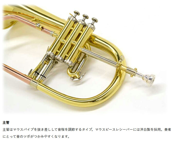 楽天市場】J.Michael フリューゲルホルン クリアラッカー FG-500 