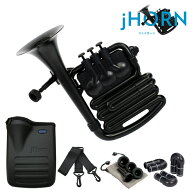 Nuvo ヌーボ jHORN プラスチック製 金管楽器 ブラック 3ピストン【ヌーボ ジェーホーン ジェイホーン ユ…