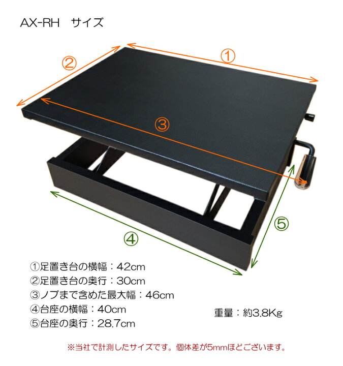楽天市場】吉澤 ピアノ補助台 足置き台 AX-RH : 楽器のことならメリー 