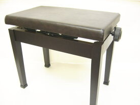 デジタルピアノ椅子　木製脚ダークローズ色：K-48