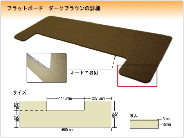 楽天市場】ピアノ用 床補強ボード：吉澤 フラットボード FB ブラウン