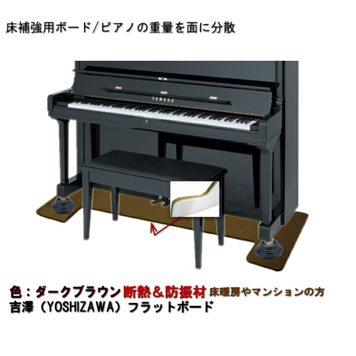 楽天市場】【60cm：防音＆断熱】吉澤 フラットボード静 FBS ブラウン 