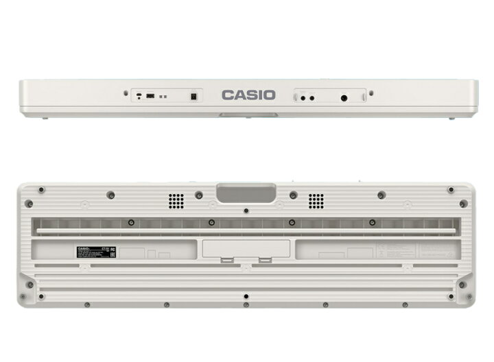楽天市場】カシオ61鍵盤キーボード CT-S1 白 テーブル型スタンド＆椅子 