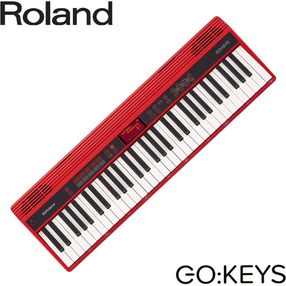 楽天市場】【送料無料】在庫ありRoland ローランド ポータブルキーボード GO KEYS (61鍵電子キーボード) : 楽器のことならメリーネット