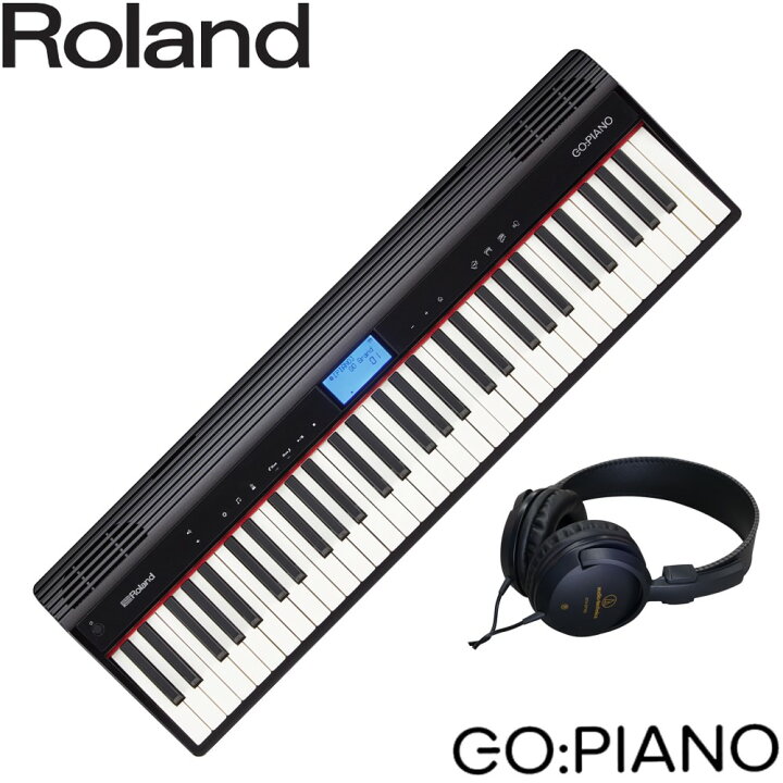 楽天市場】ローランド 61鍵盤 電子キーボード GO PIANO/ ゴー：ピアノ 
