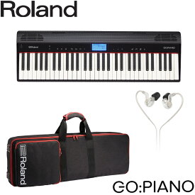Roland ローランド 小型キーボード GO Piano (ピアノ系音色が充実)　ゴーピアノ　ケースセット