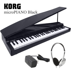 KORG microPIANO BK�u�w�b�h�z���t�v�������ȑ��蕨�Ƃ��Đl�C �~�j�s�A�m �~�j�O�����h �d�q�I���S�[��
