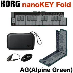 KORG MIDIL[{[h nanoKEY Fold Z~n[hP[Xt (BK/WH/SB/LO/AG 5FWJ) oC