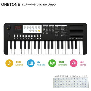 ONETONE g[ ~jL[{[h 37 OTK-37M BK ubN USB MIDIL[{[h y