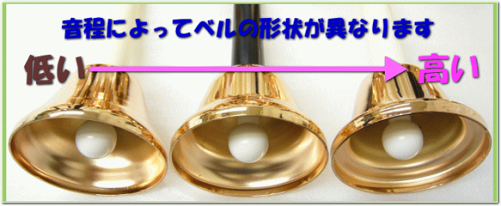 MB-23K/C / カラー：コッパー / ミュージックベル（ハンドベル