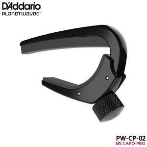 �_�_���I�J�|�^�X�g NS Capo Pro PW-CP-02 BLACK D'Addario Planet Waves �v���l�b�g�E�F�C���X�y���[���֑��������z