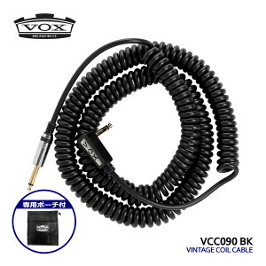 VOX J[R[h VCC090 BK VINTAGE COIL CABLE M^[P[u V[h