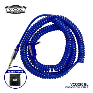 VOX J[R[h VCC090 BL VINTAGE COIL CABLE M^[P[u V[h