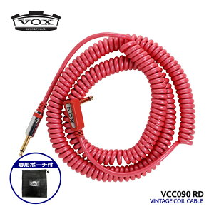 VOX J[R[h VCC090 RD VINTAGE COIL CABLE M^[P[u V[h