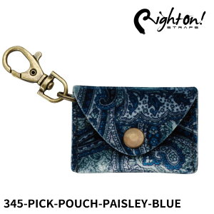 Right On! STRAPS sbNP[X PICK POUCH PAISLEY BLUE CgIIXgbvX