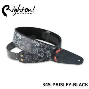 Right On! STRAPS MOJO Series PAISLEY Black M^[Xgbv yCY[ubN GKg VbN y  xebNX sbNtz