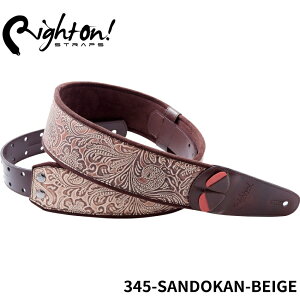 Right On! STRAPS MOJO Series SANDOKAN Beige M^[Xgbv ThJ x[W F ynhyCg  xebNX sbNtz